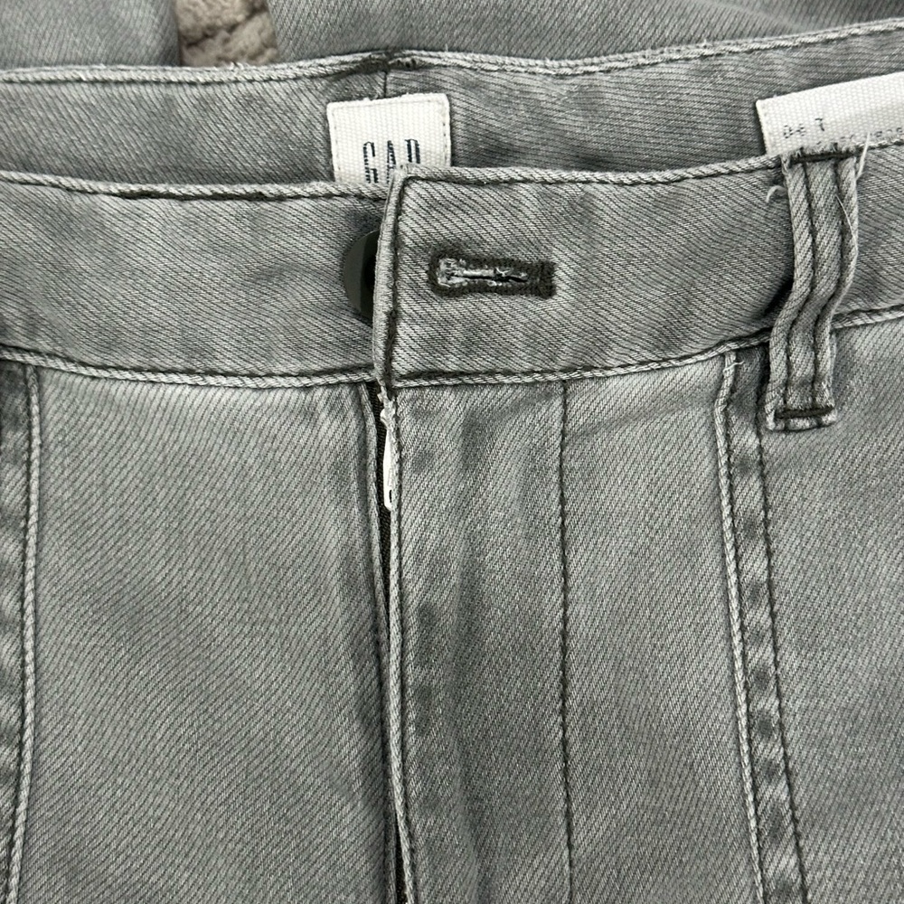 GAP Charcoal Wide Leg Flare Women's Jeans/Pants - Picture 5 of 15